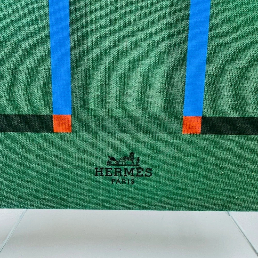 Hermes La Maison Paris 2024 Hardcover Book Green Cloth Interior Design Luxury